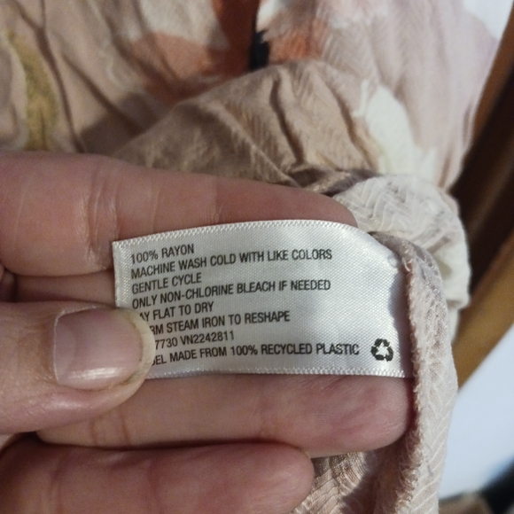 Ava & Viv women's floral top size 2x A-53 - Picture 3 of 4